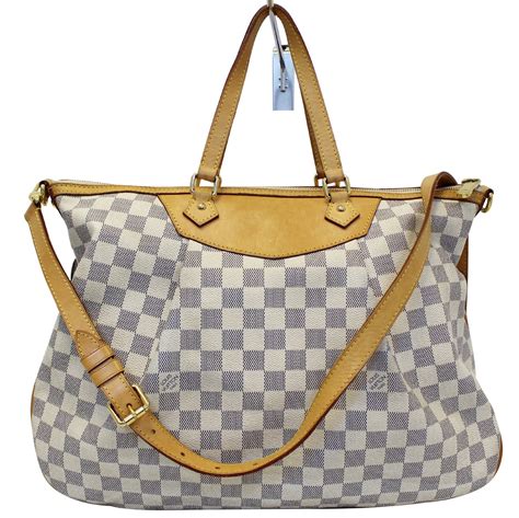 louis vuitton siracusa damier azur|damier azur canvas bag.